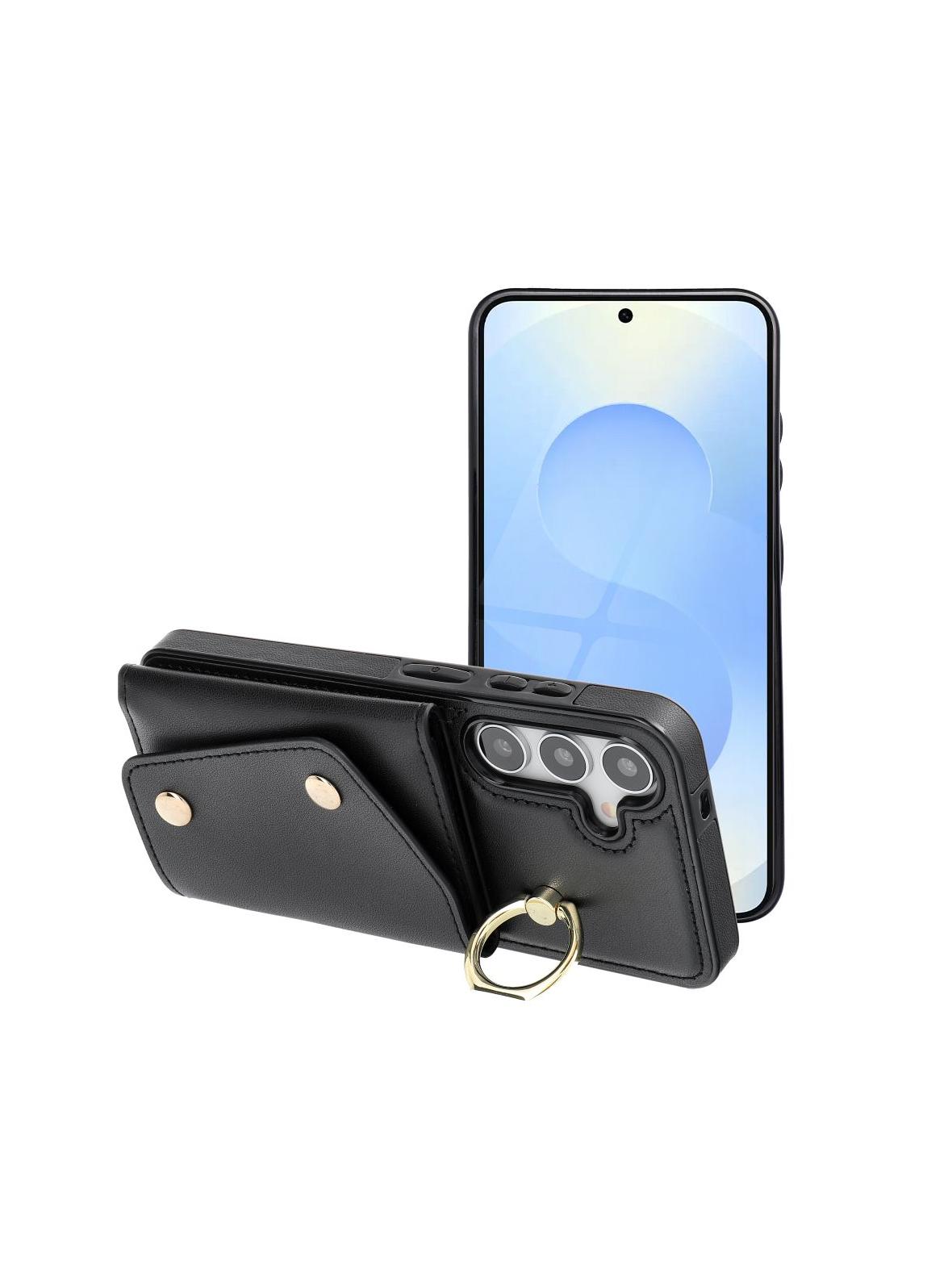 Futerał portfel WONDER dla SAMSUNG A55 5Gczarny