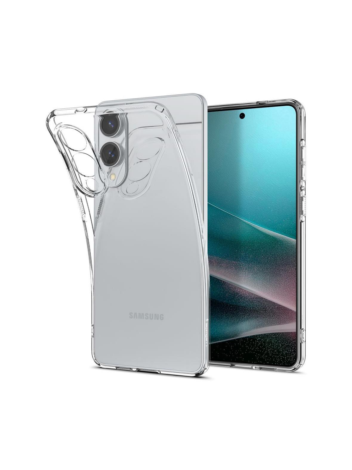 SPIGEN futerał LIQUID CRYSTAL do SAMSUNG S25 Edge crystal clear