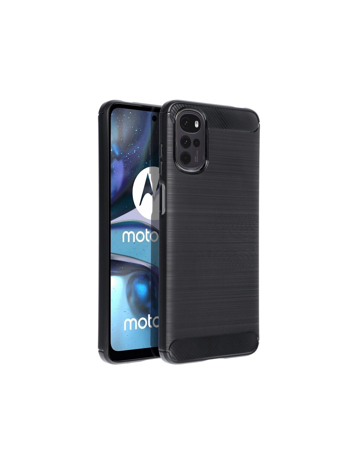 Futerał CARBON do MOTOROLA G22 czarny
