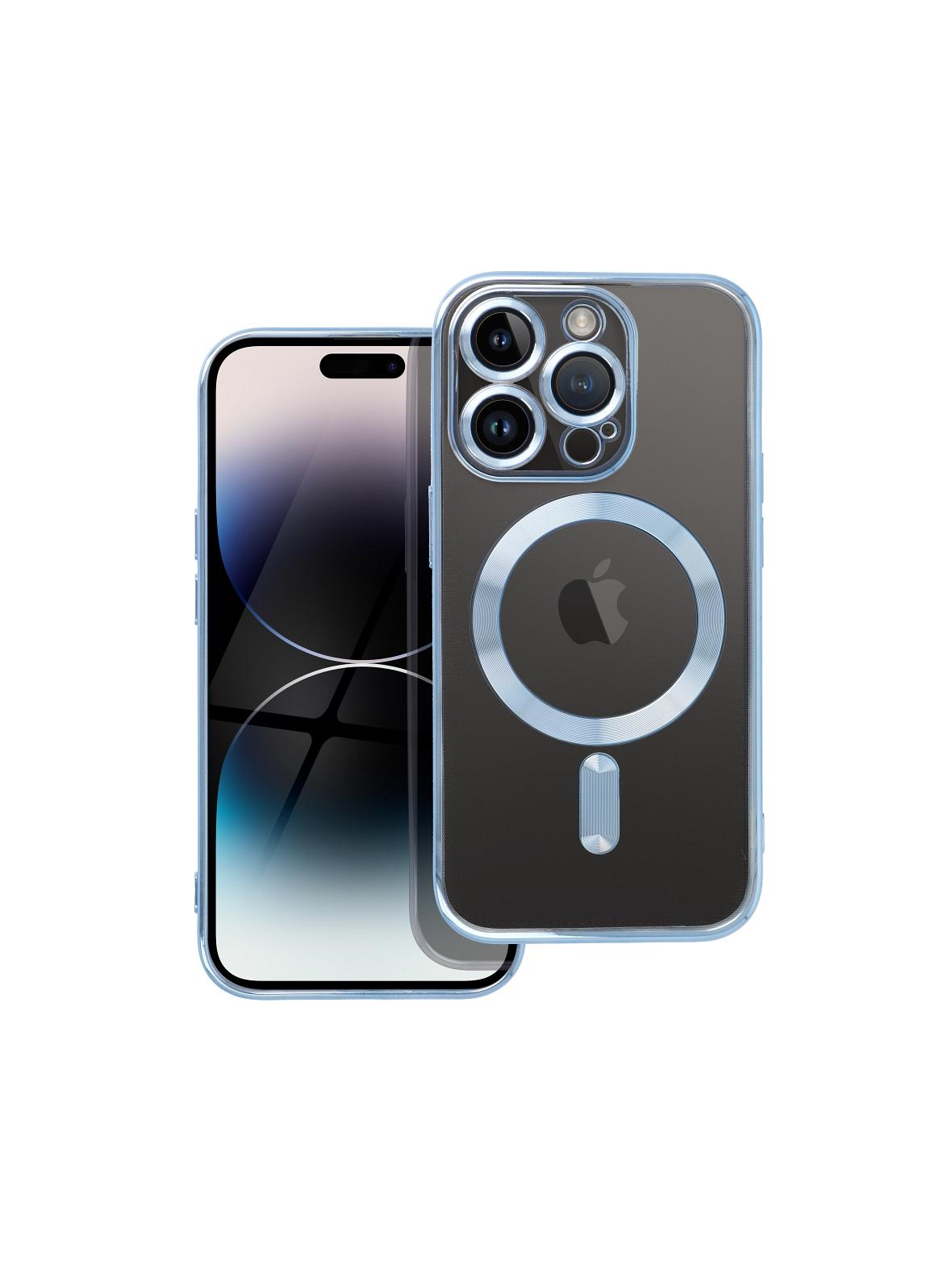 Futerał ELECTRO MAG COVER kompatybilny z MagSafe do IPHONE 14 Pro niebieski