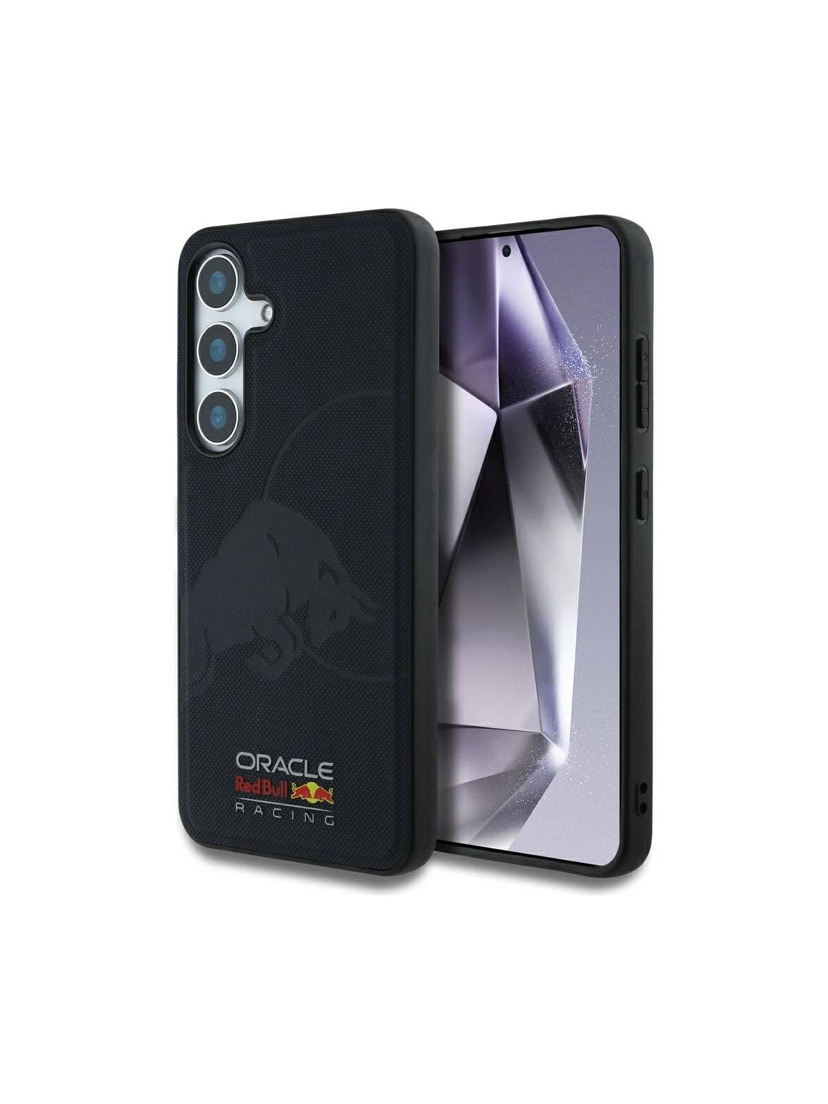 RED BULL futerał do SAMSUNG S25 Ultra RBHMS25L24PUBUFV (Magnetic Meshed PU W/ Debossed Bull) navy