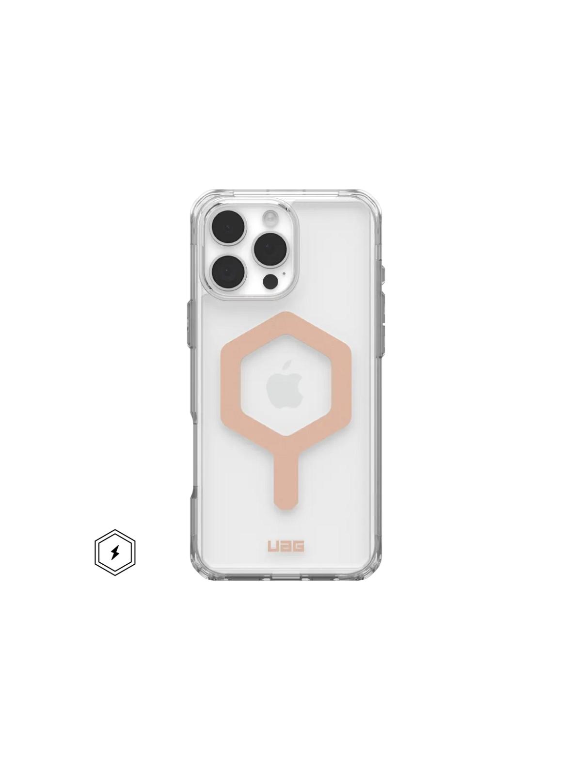UAG Urban Armor Gear futerał PLYO kompatybilny z MagSafe do IPHONE 16 Pro Max ice / rose gold