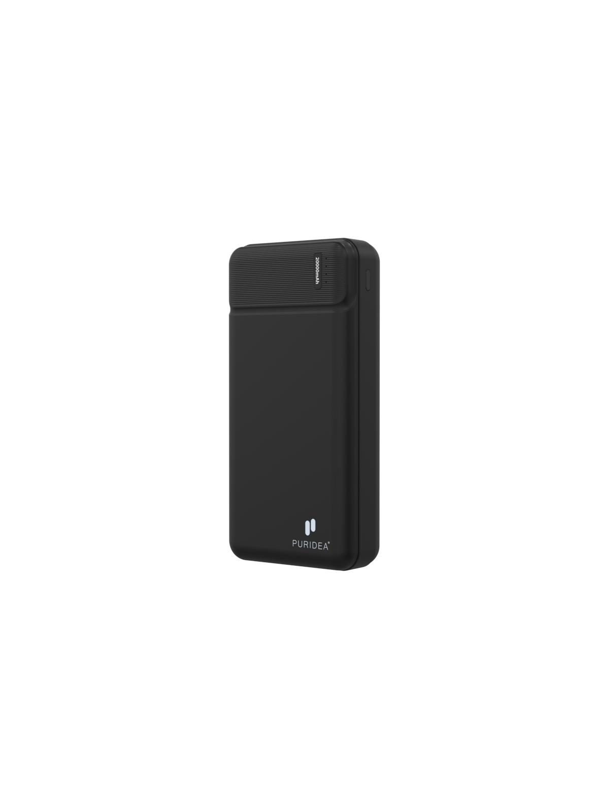 PURIDEA powerbank 20000 mAh PD QC3.0 3A 20W Q7 czarny