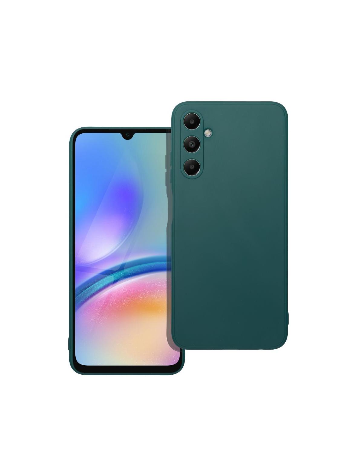 Futerał MATT do SAMSUNG A05S ciemnozielony