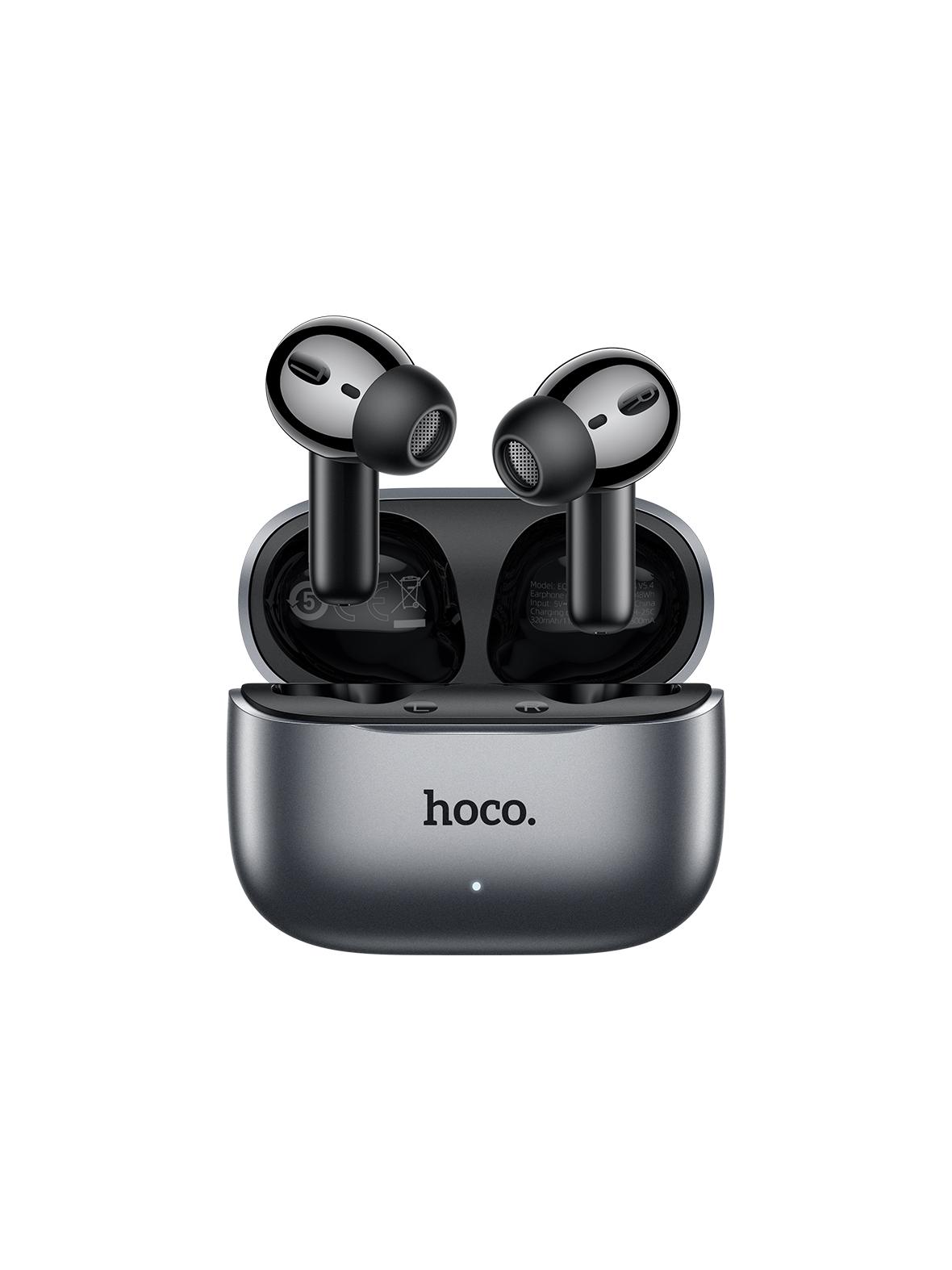 Słuchawki bezprzewodowe douszne Hoco TWS ANC + ENC +AI Translation EQ27 szare