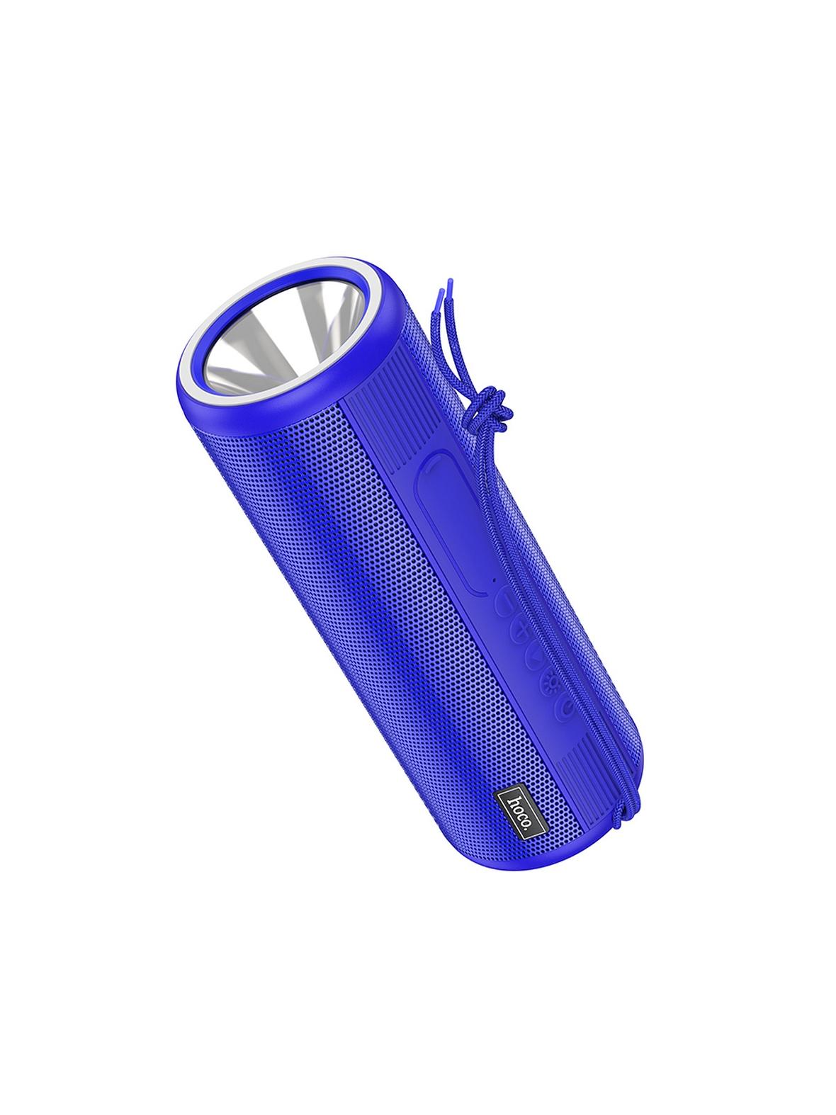 Głośnik bluetooth z latarką 2 x 15W 2h Hoco HC11 niebieski