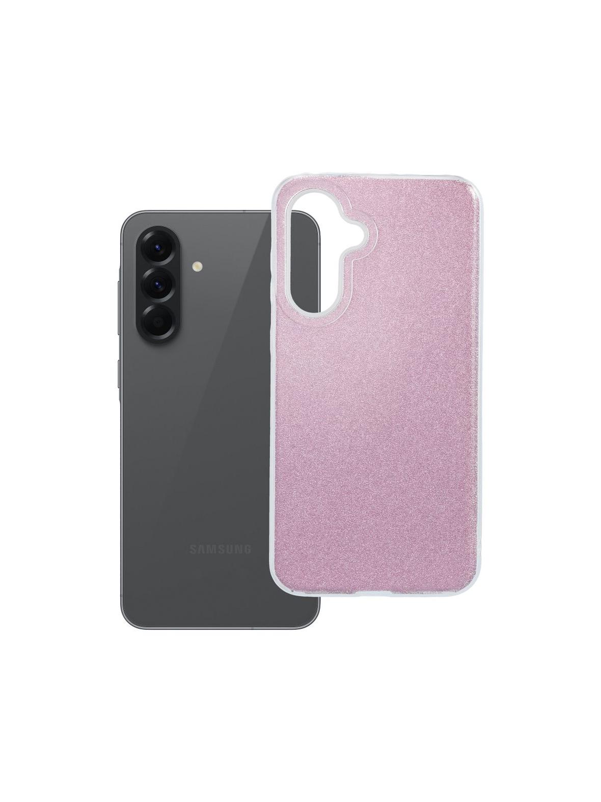 Futerał SHINING do SAMSUNG A56 5G róż