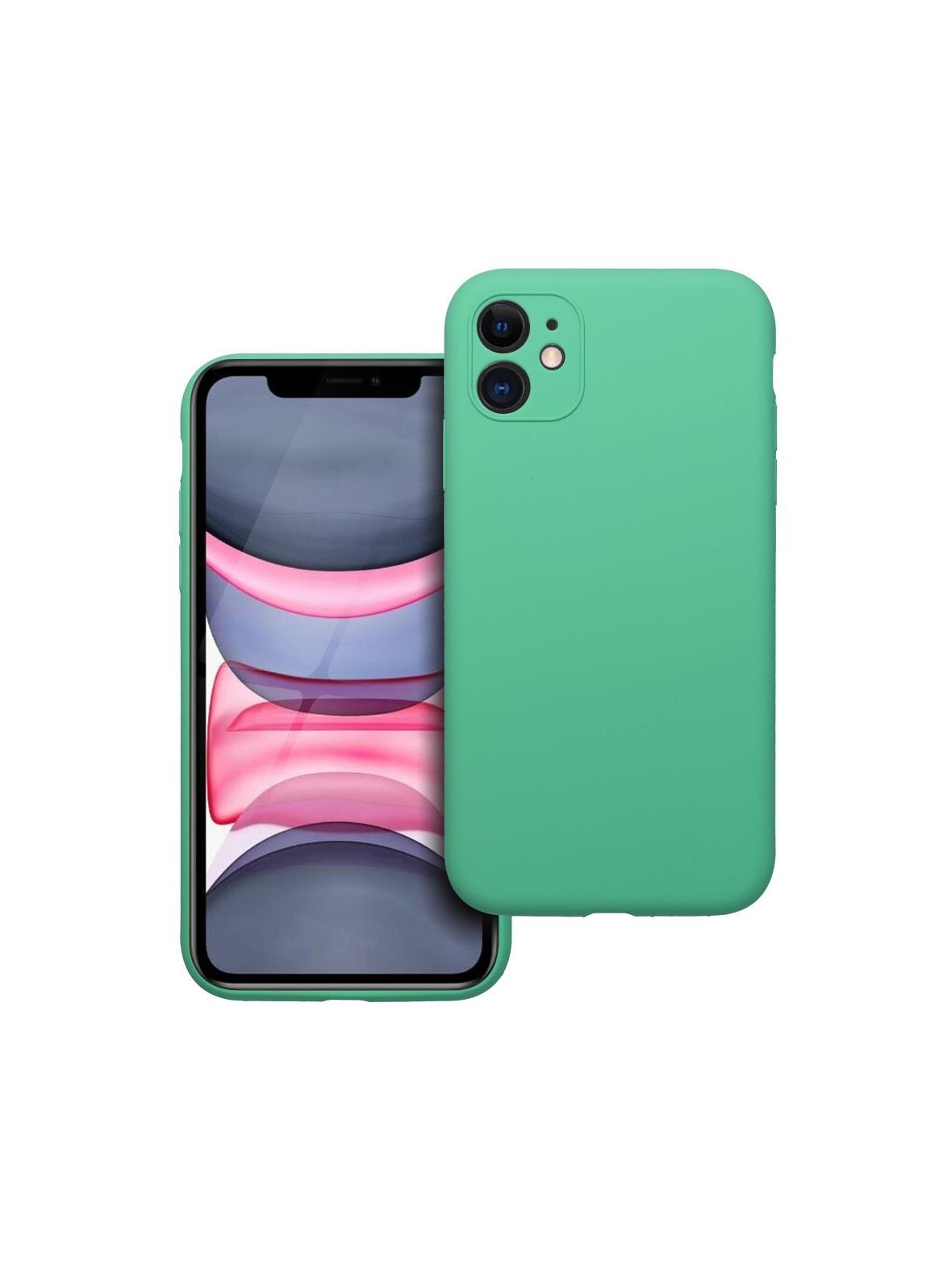 Futerał SILICONE 2mm do IPHONE 11 miętowy
