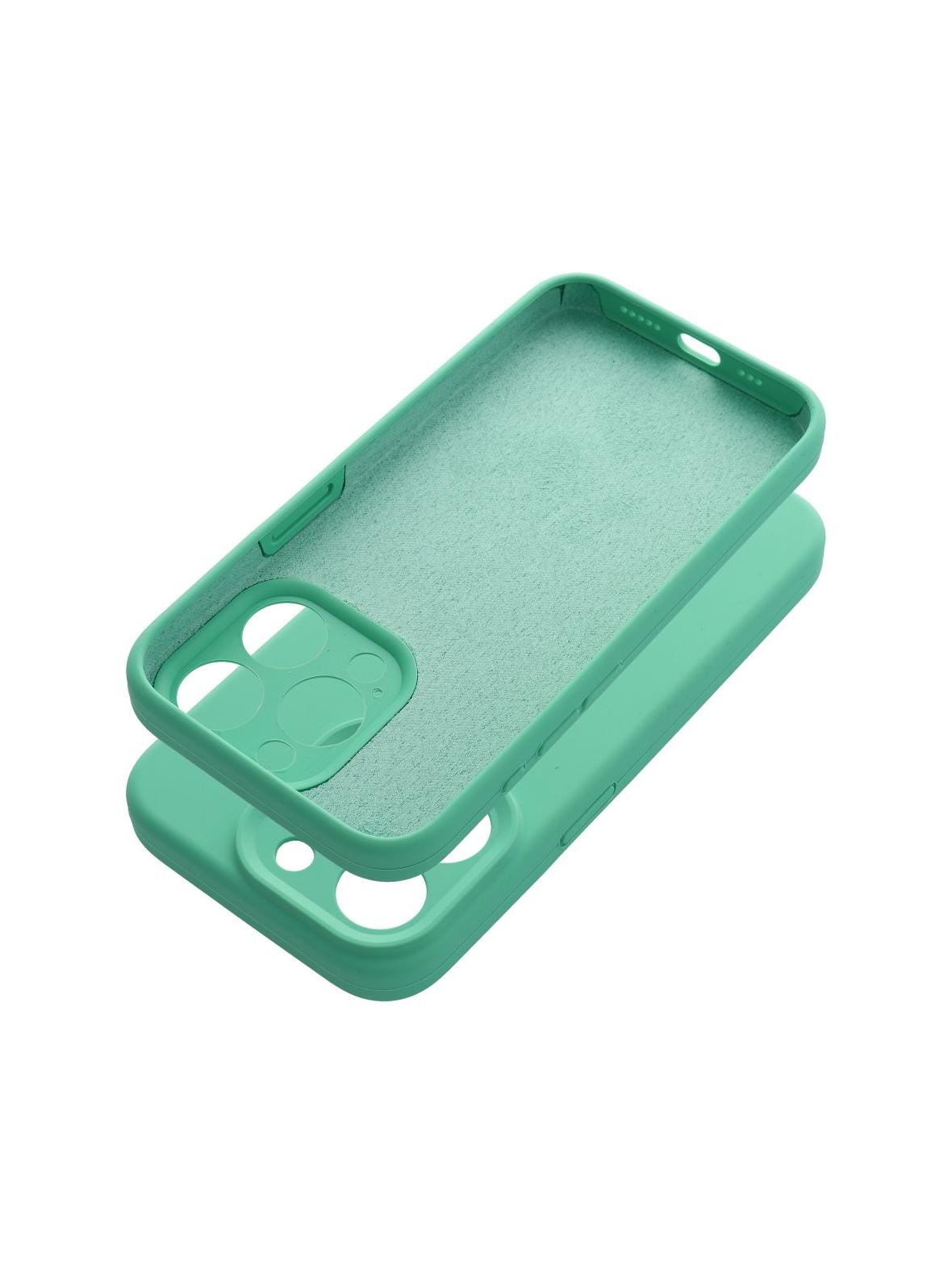 Futerał SILICONE 2mm do IPHONE 16 Pro Max miętowy