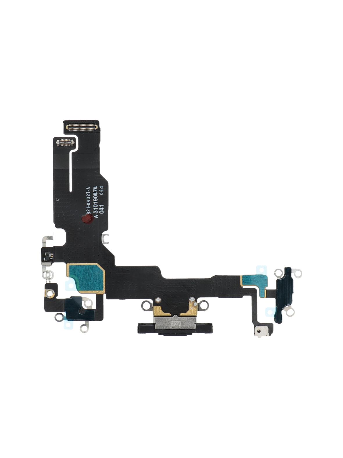 Taśma ładowania USB do IPHONE 15 czarna OEM