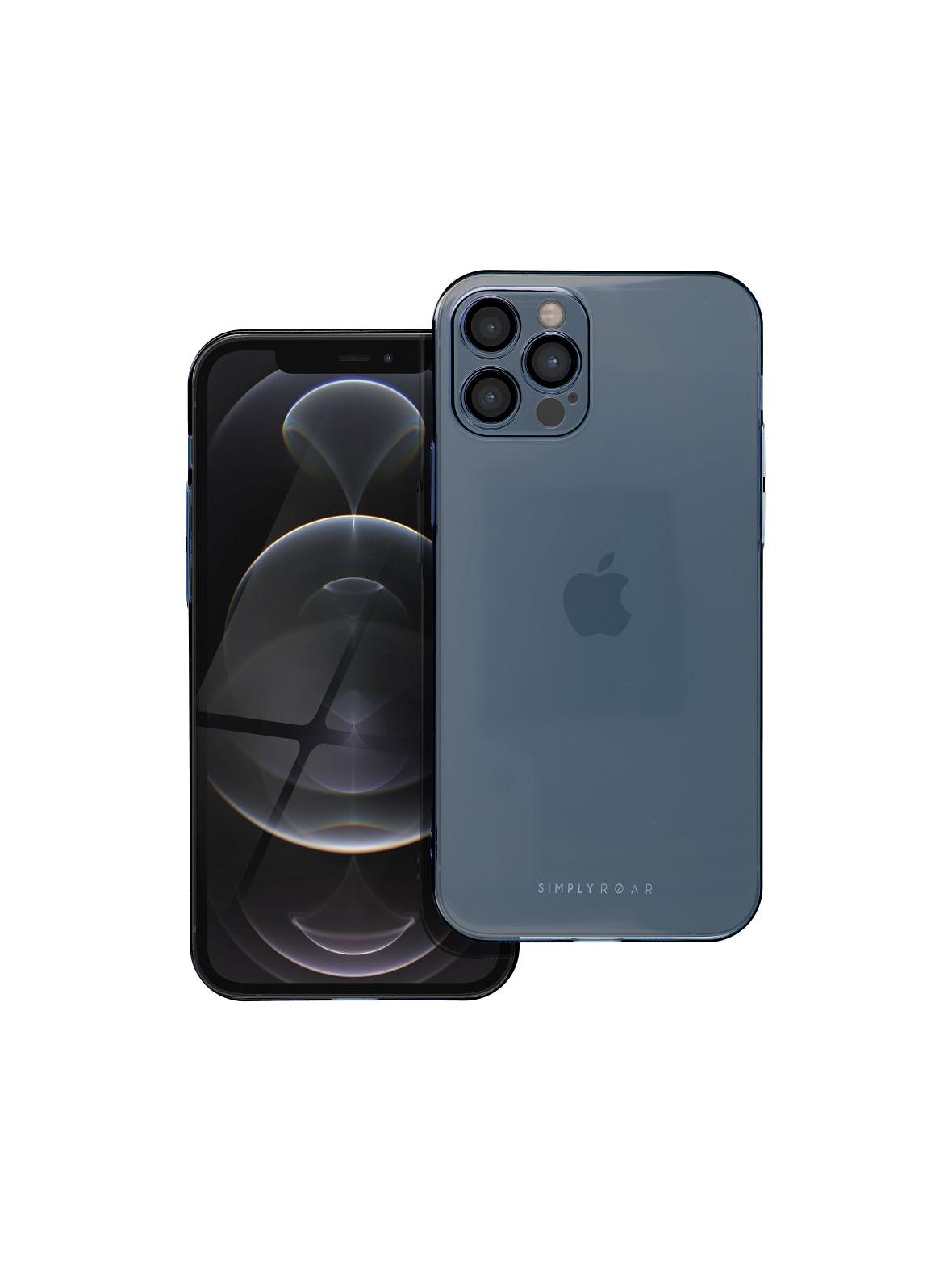 ROAR futerał PURE SIMPLE FIT do IPHONE 12 Pro Granatowy