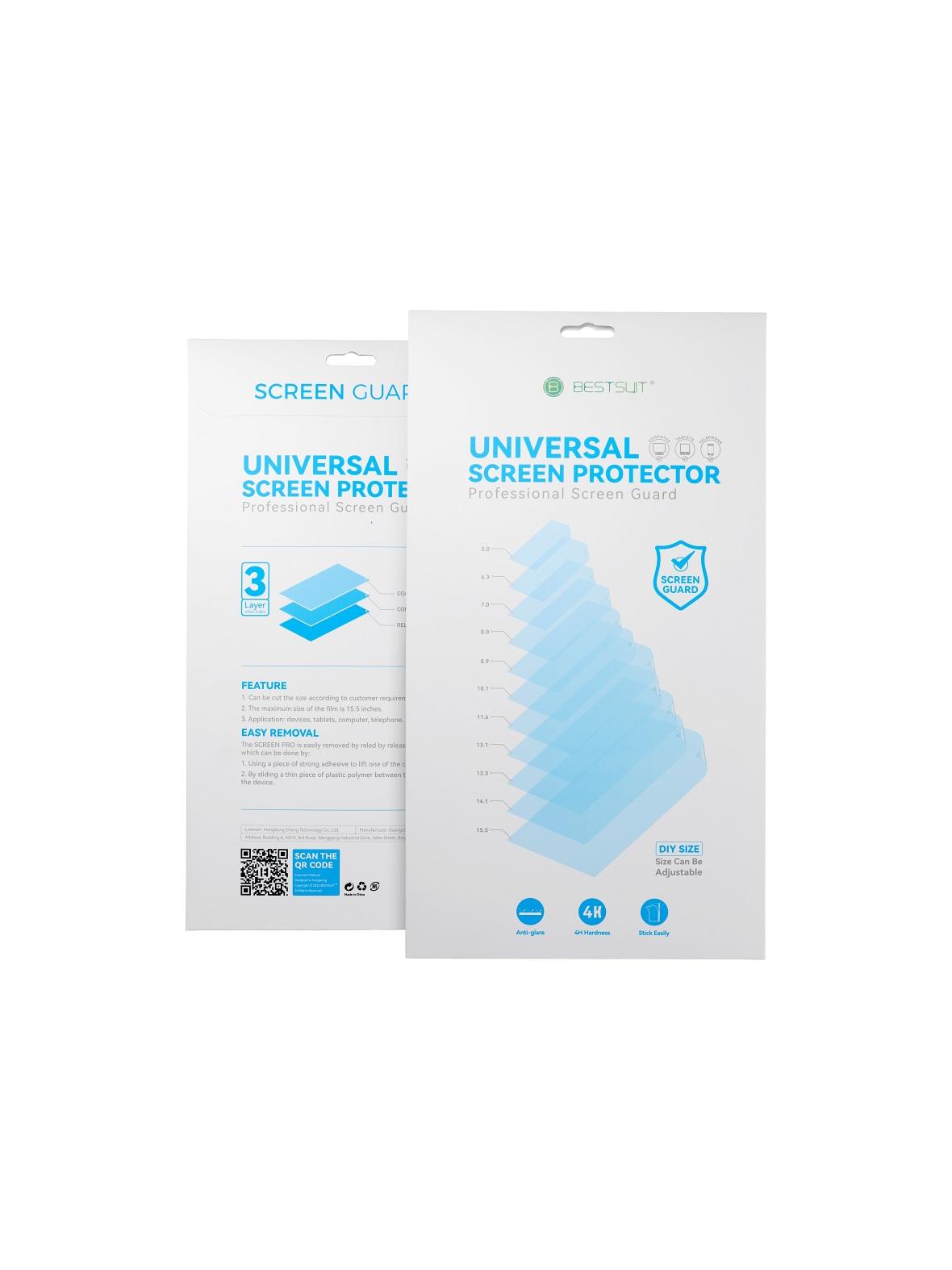 Uniwersalna Folia Ochronna Bestsuit na Wyświetlacze (DIY) - 15,5"