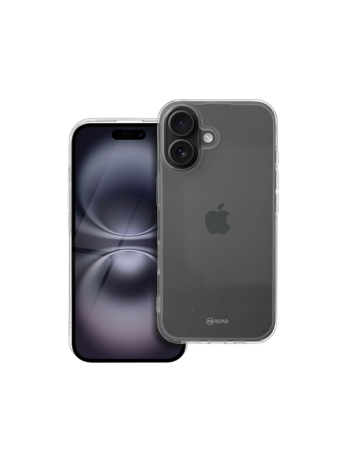 ROAR futerał ALL DAY COLORFUL JELLY do IPHONE 16 transparentny