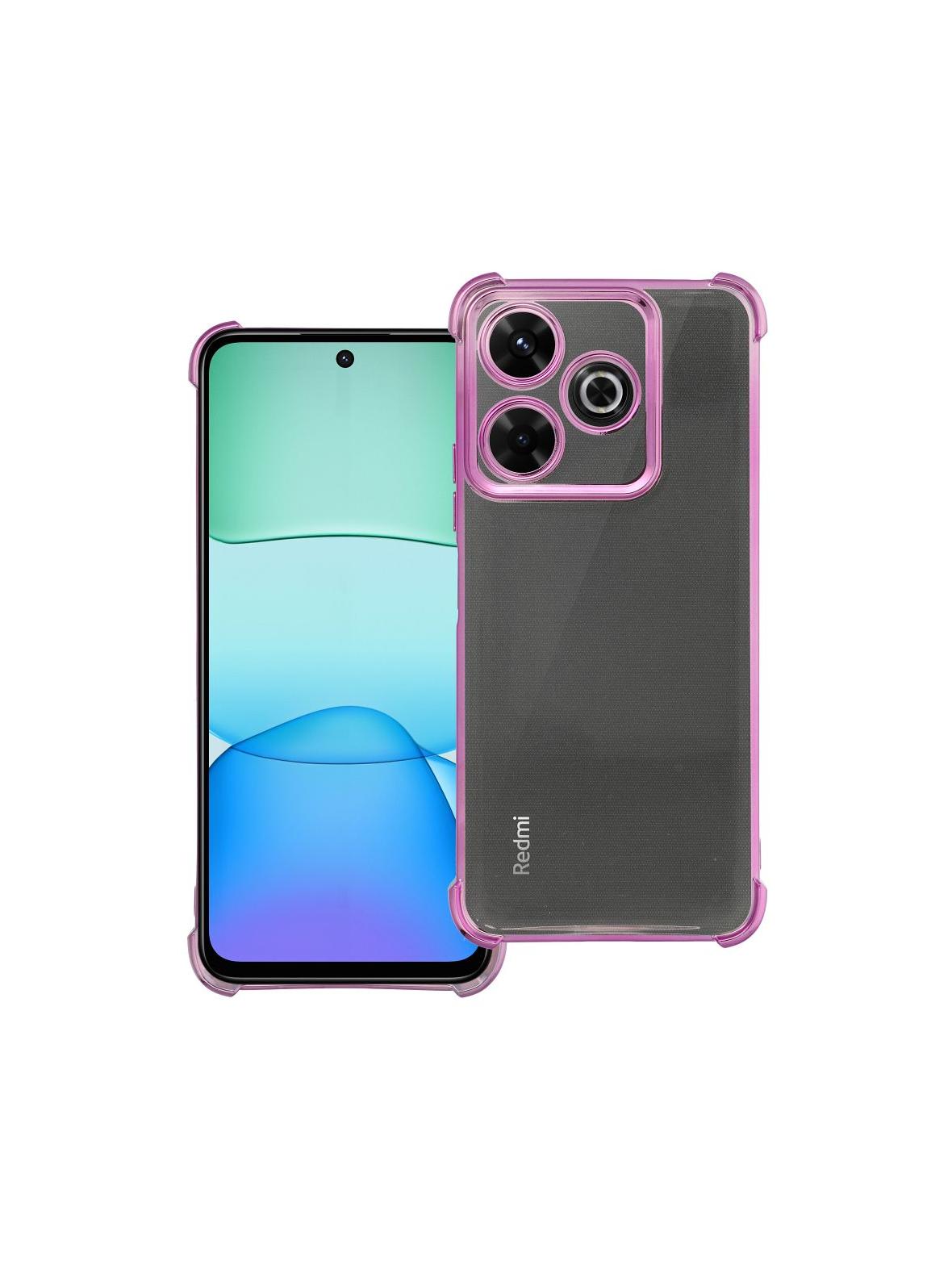 Futerał ANTISHOCK ELECTRO do XIAOMI Redmi 13 4G purpurowy