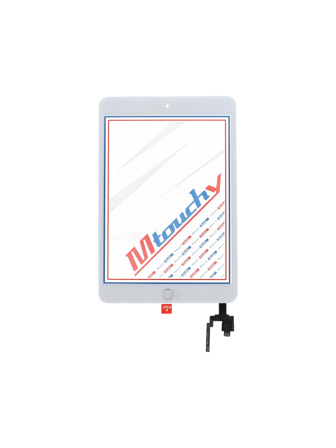 MUSTTBY Ekran dotykowy + taśma klejąca + Home do iPAD Mini 3 (biały)