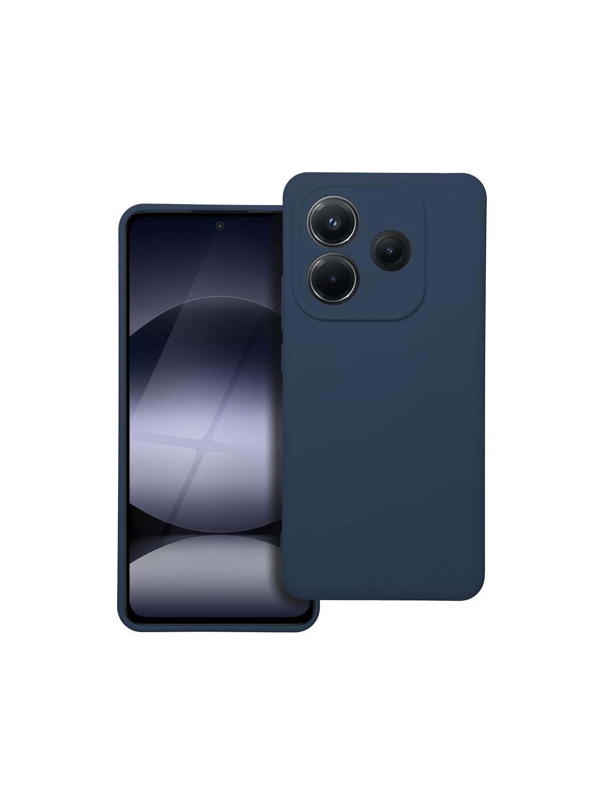 Futerał SILICONE do XIAOMI Redmi Note 14 5G niebieski