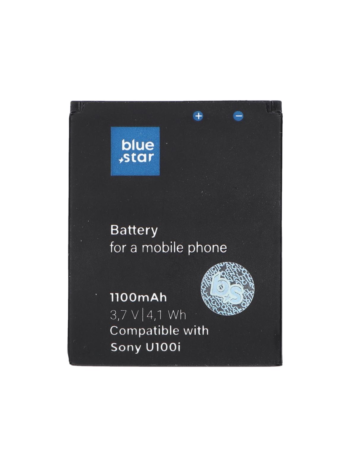 Bateria do Sony Ericsson U100 Yari / J10 / J10i2 ELM / Hazel 1100 mAh Blue Star