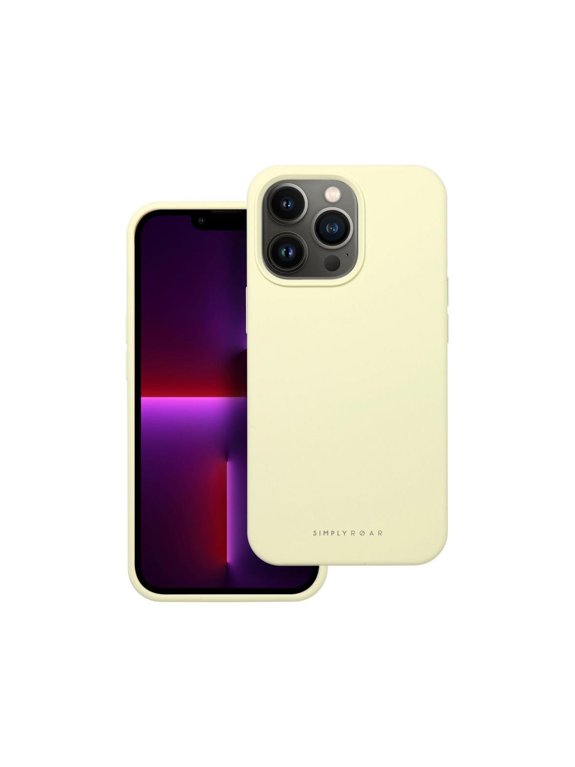 ROAR futerał CLOUD SKIN do IPHONE 13 Pro Jasnożółty