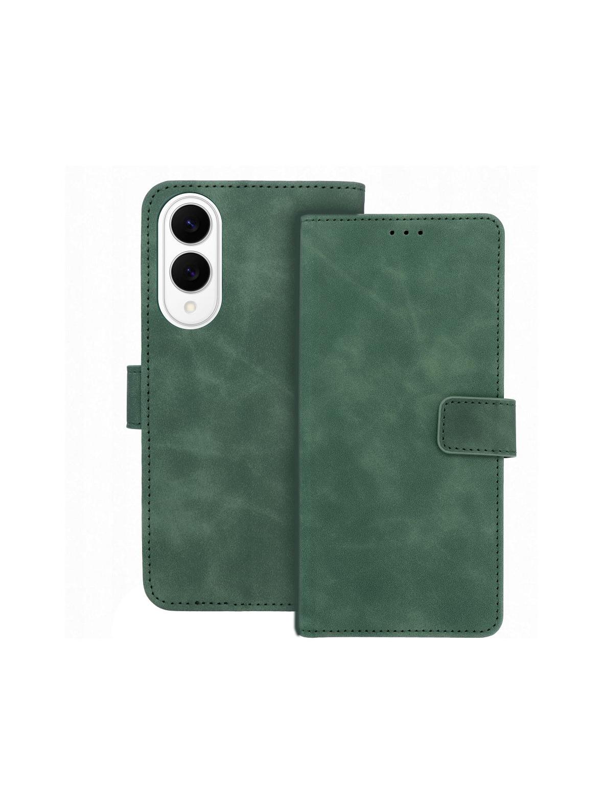 Kabura TENDER Book do SAMSUNG S25 Edge zielony