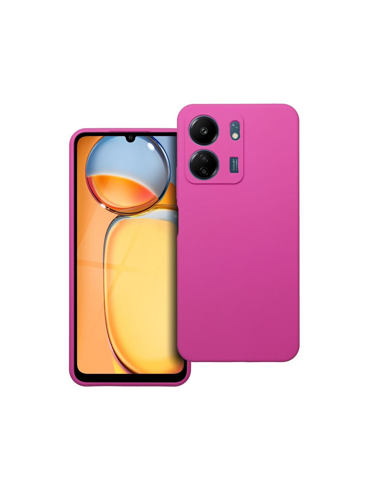 Futerał SILICONE 2mm do XIAOMI REDMI 13C róż