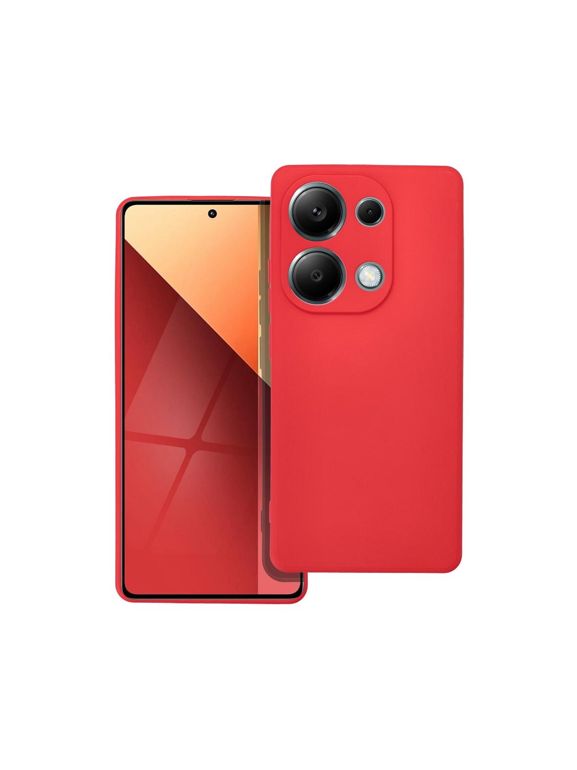 Futerał SOFT do XIAOMI Redmi Note 13 Pro 4G czerwony