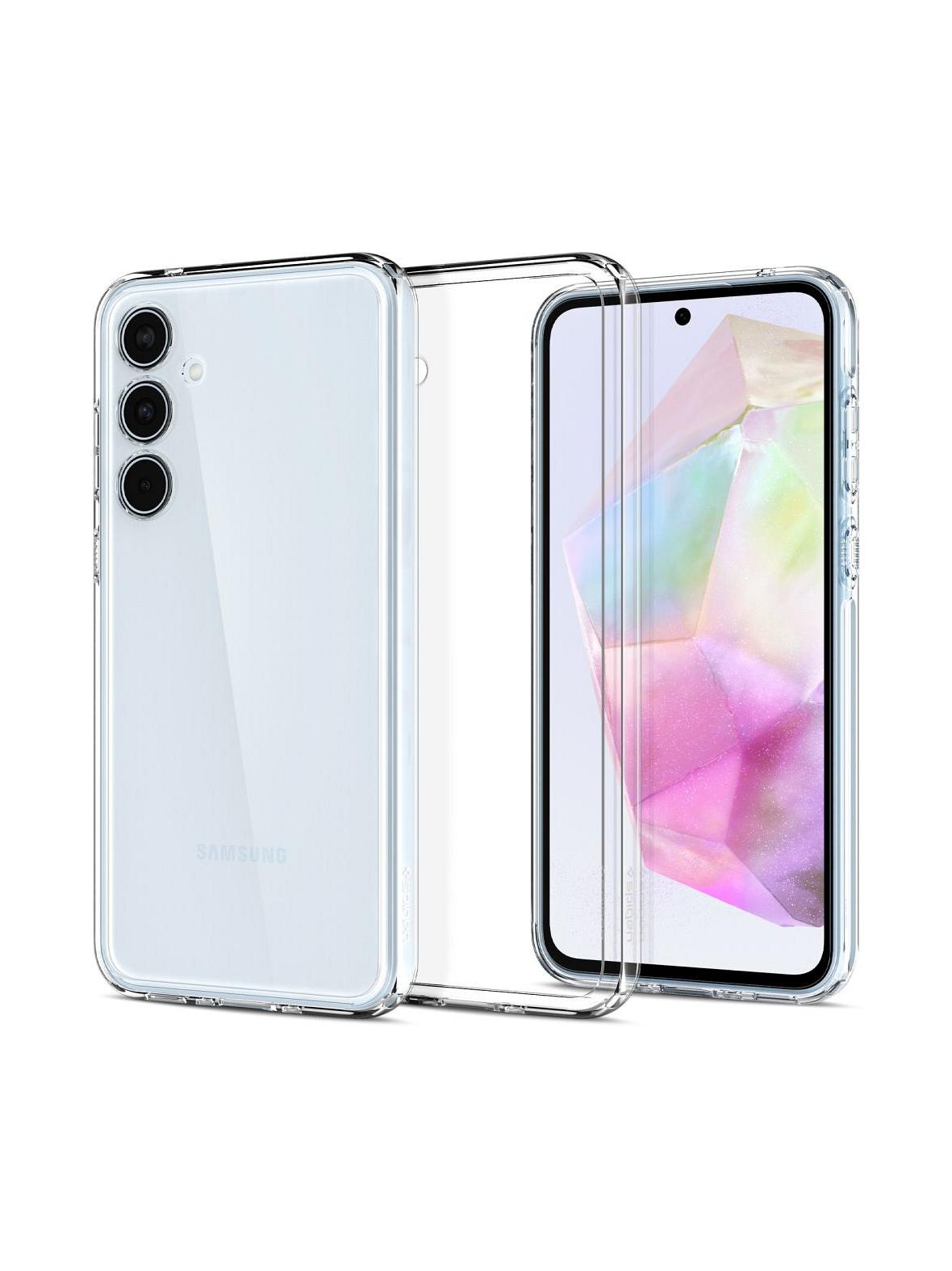 SPIGEN futerał ULTRA HYBRID do SAMSUNG A35 5G transparent