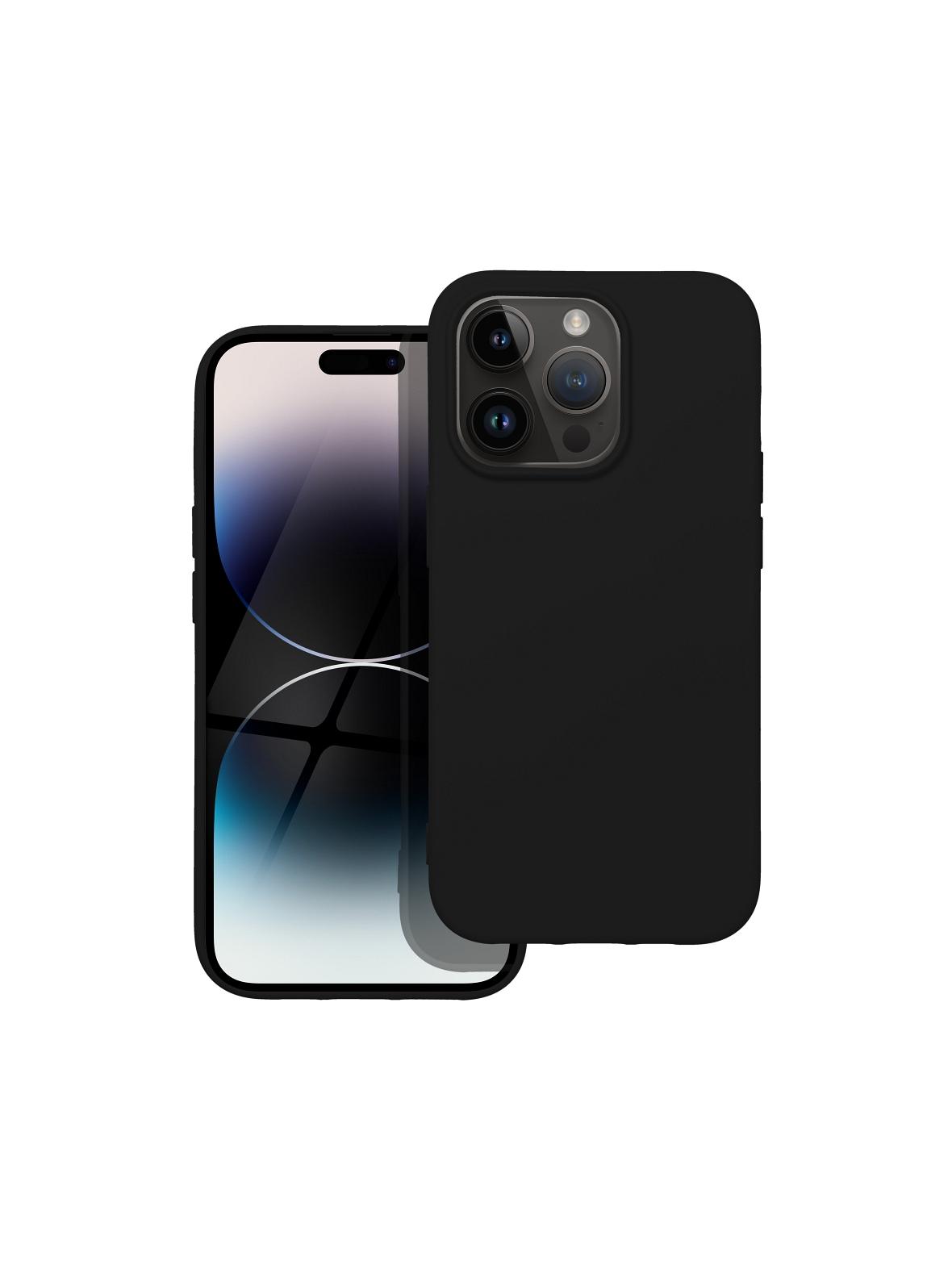 Futerał SILICONE do IPHONE 14 Pro czarny