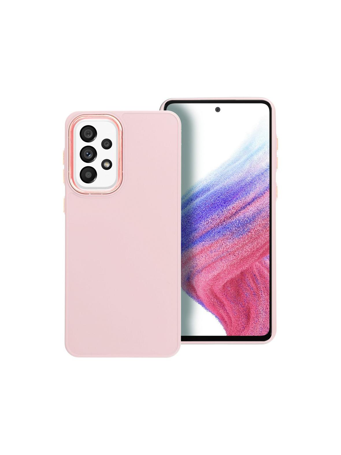 Futerał FRAME do SAMSUNG A33 5G pudrowy róż