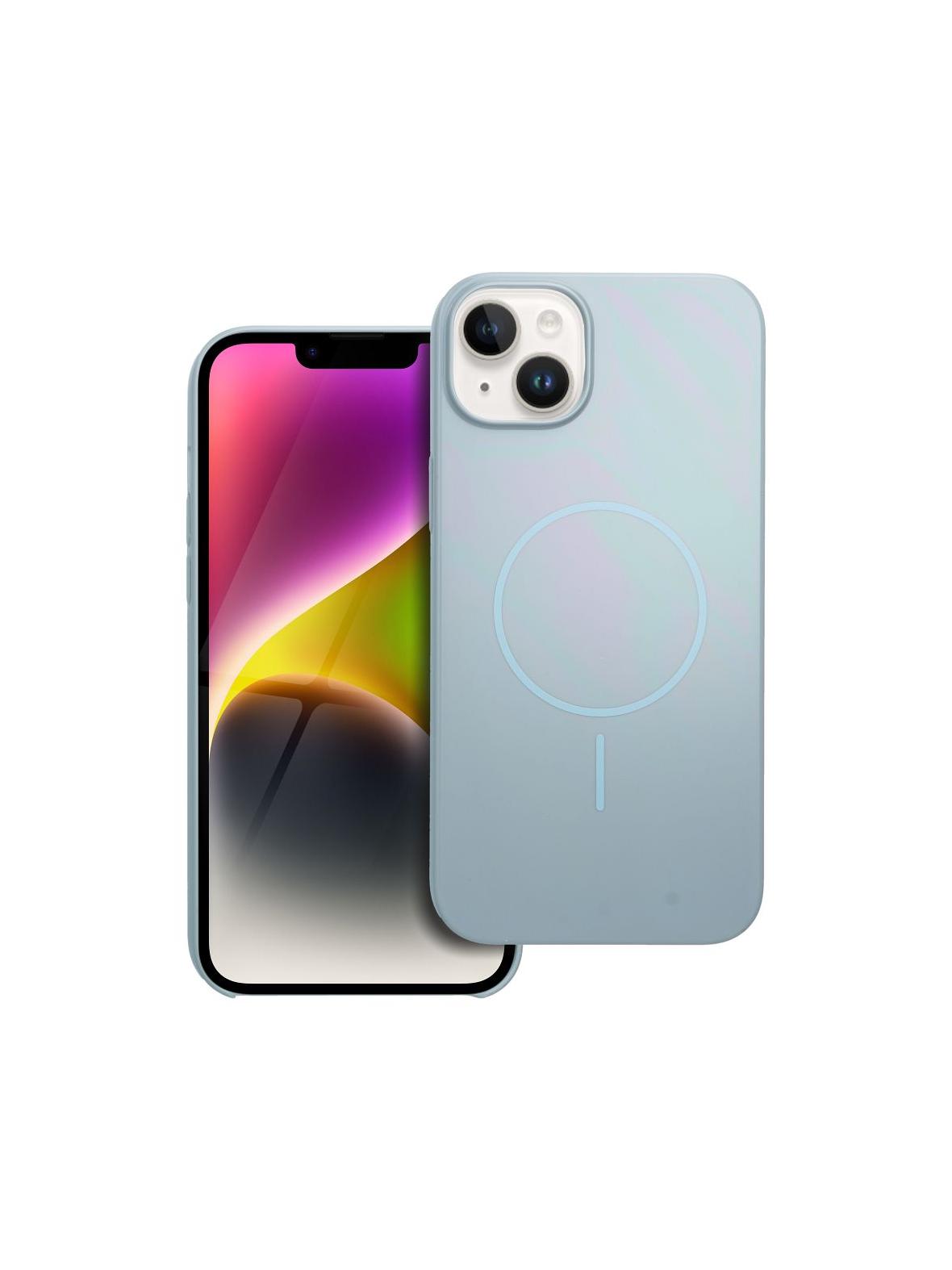 Glossy Mag Cover kompatybilny z MagSafe pasuje do IPHONE 14 PLUS miętowy