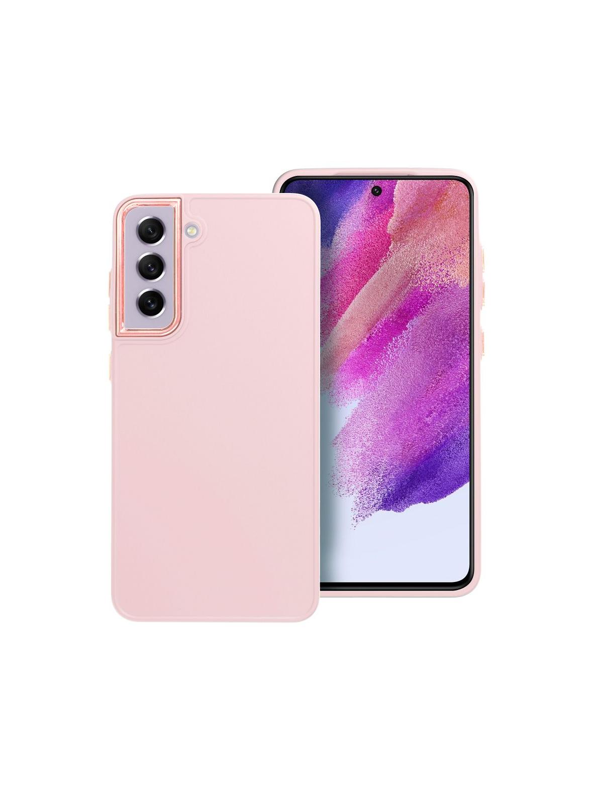 Futerał FRAME do SAMSUNG S21 FE pudrowy róż