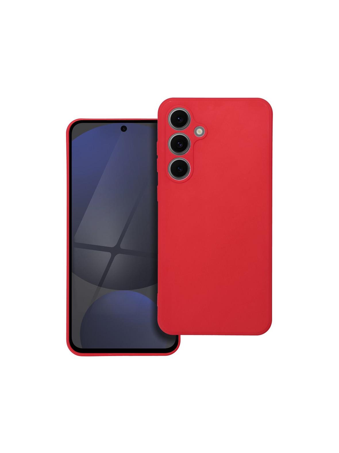 Futerał SOFT do SAMSUNG S24 FE czerwony