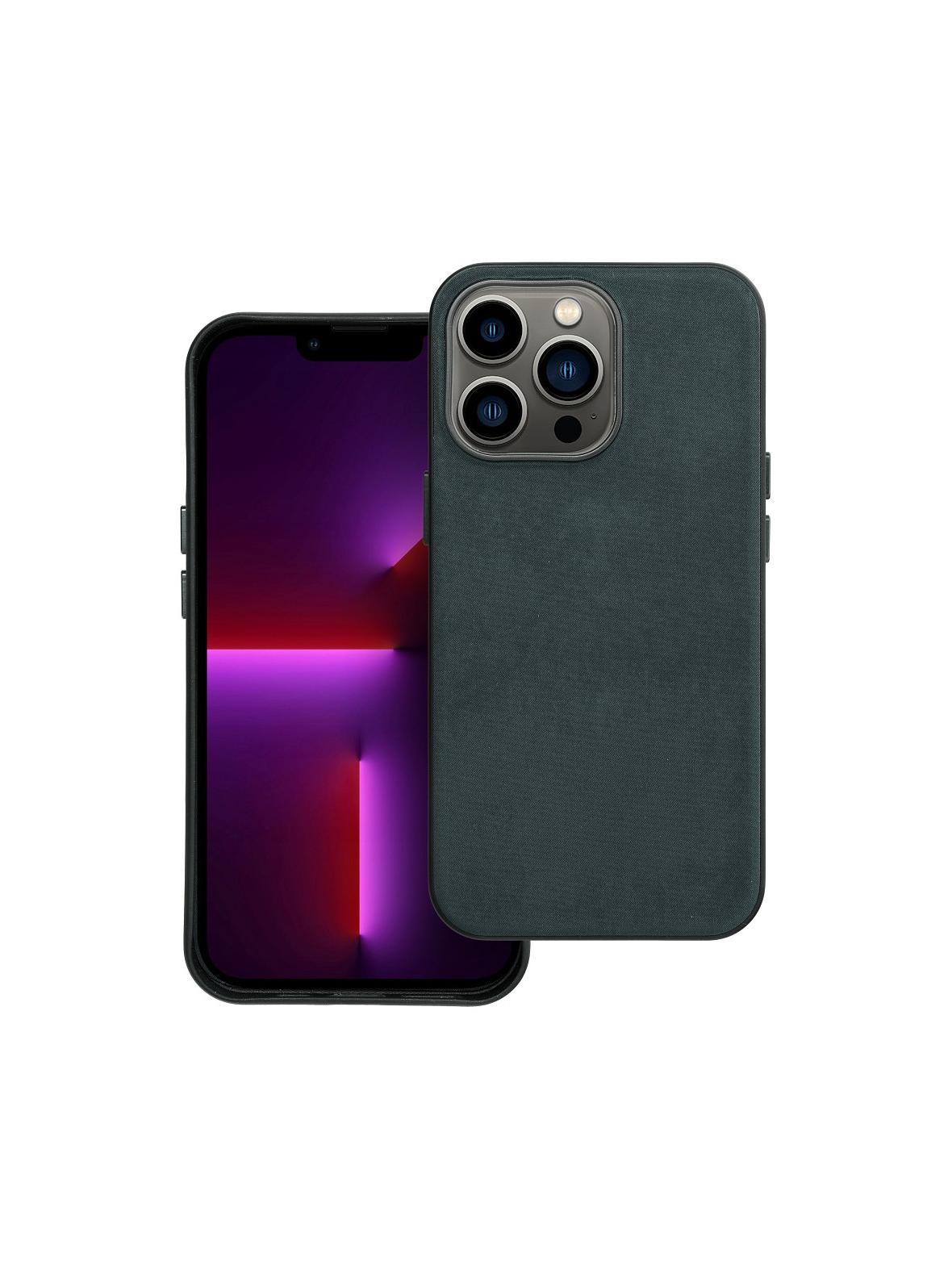 Futerał WOVEN MAG COVER kompatybilny z MagSafe do IPHONE 13 Pro zielony