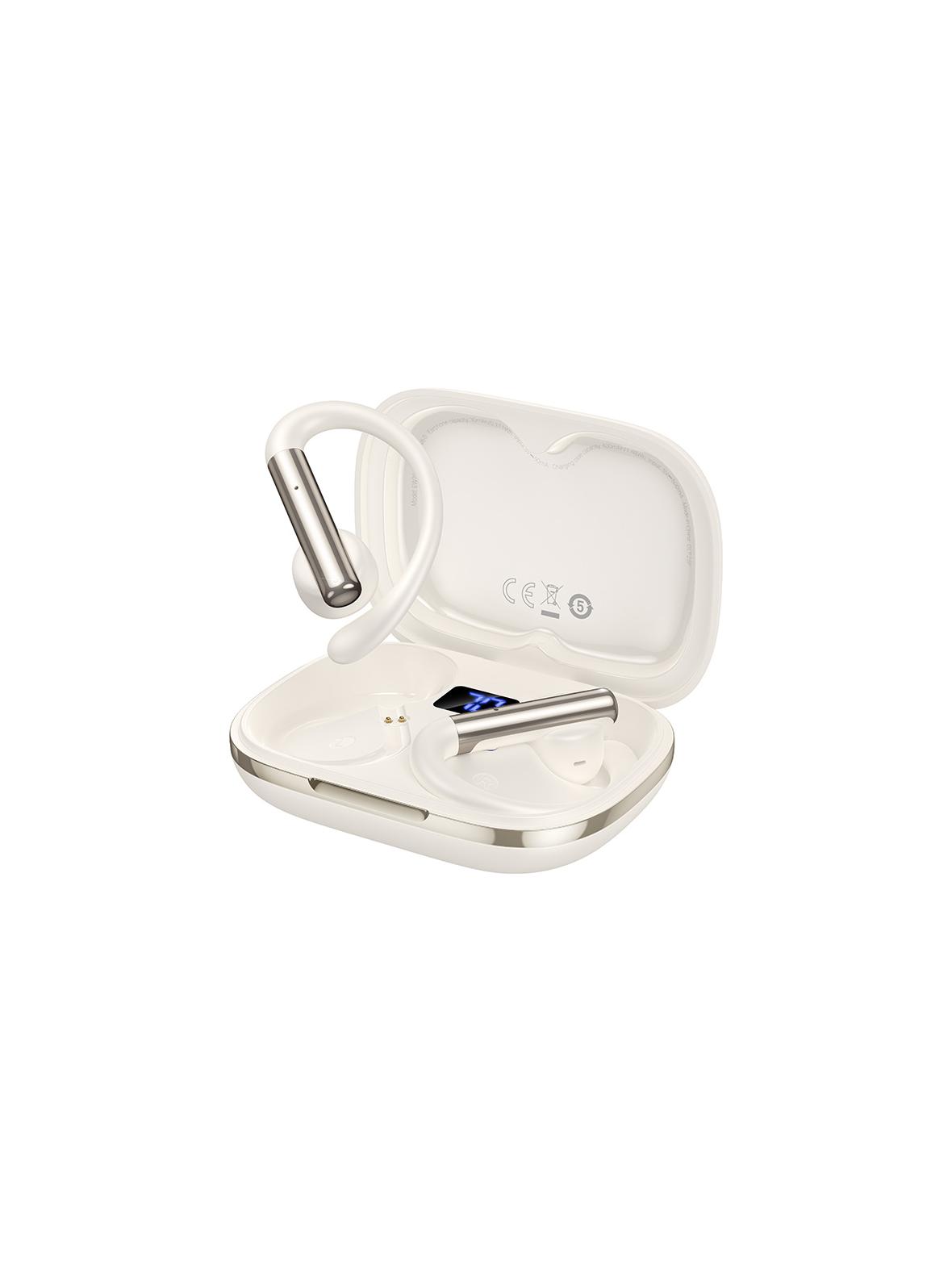 Słuchawki bezprzewodowe douszne Hoco TWS EW206 białe