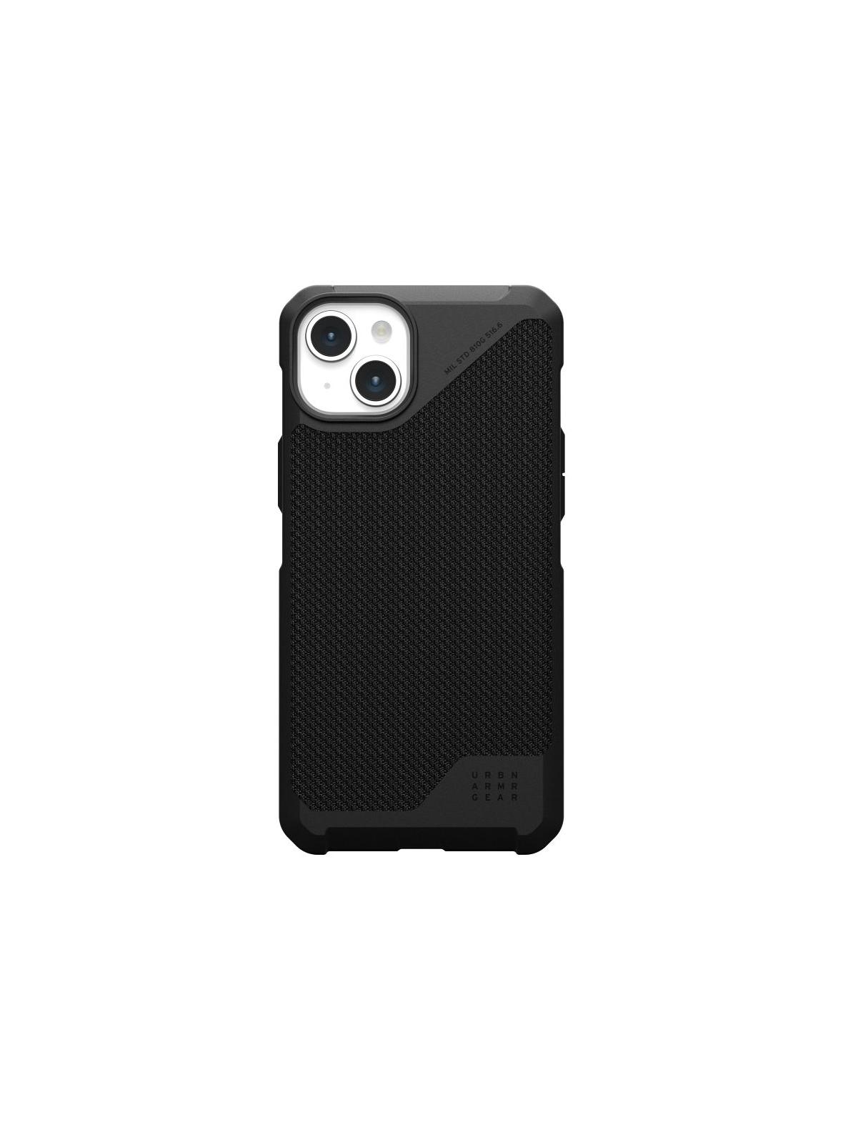 UAG Urban Armor Gear futerał METROPOLIS LT kompatybilny z MagSafe do IPHONE 15 Plu kevlar black