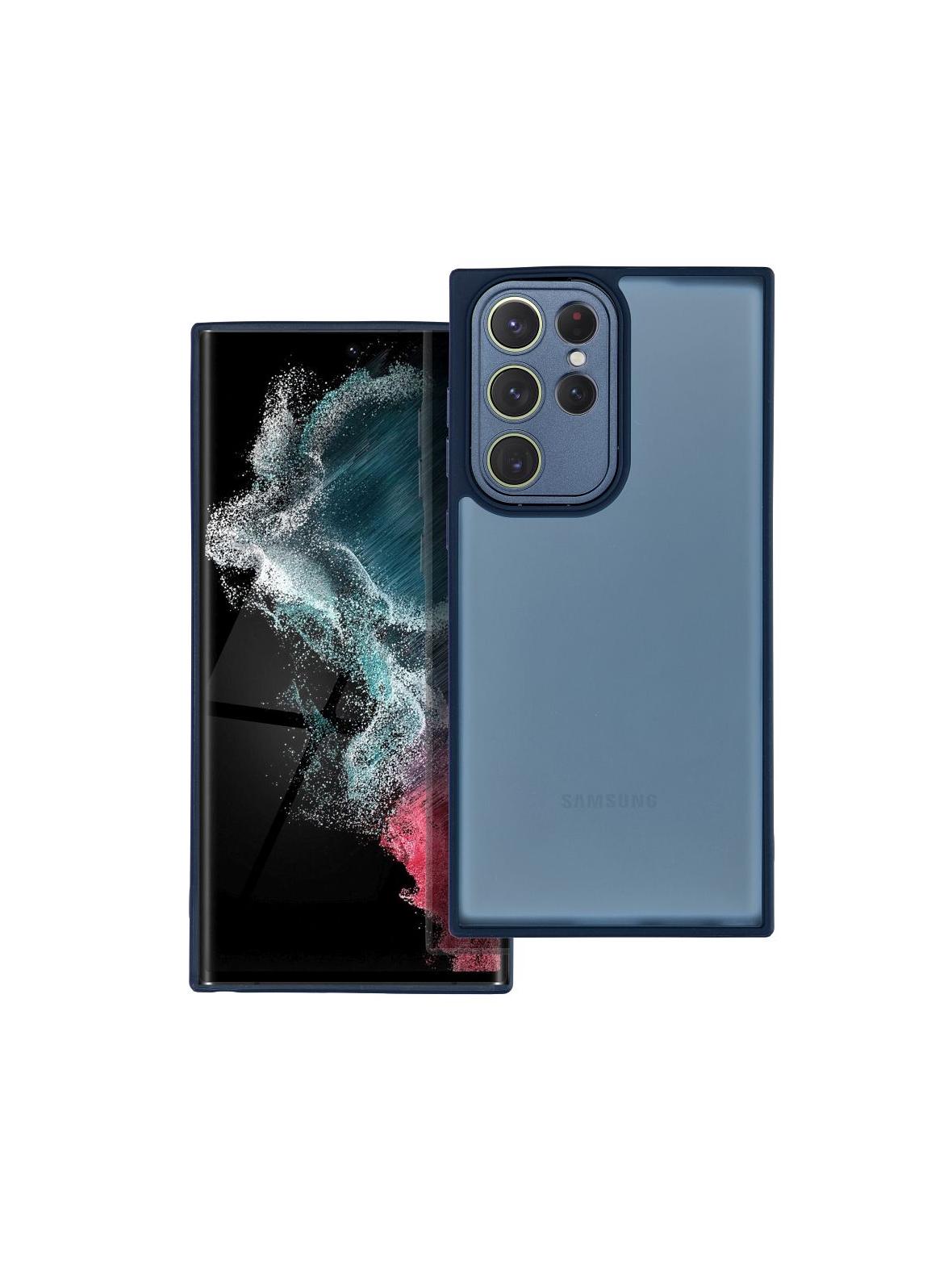 Futerał VARIETE do SAMSUNG S22 Ultra granatowy