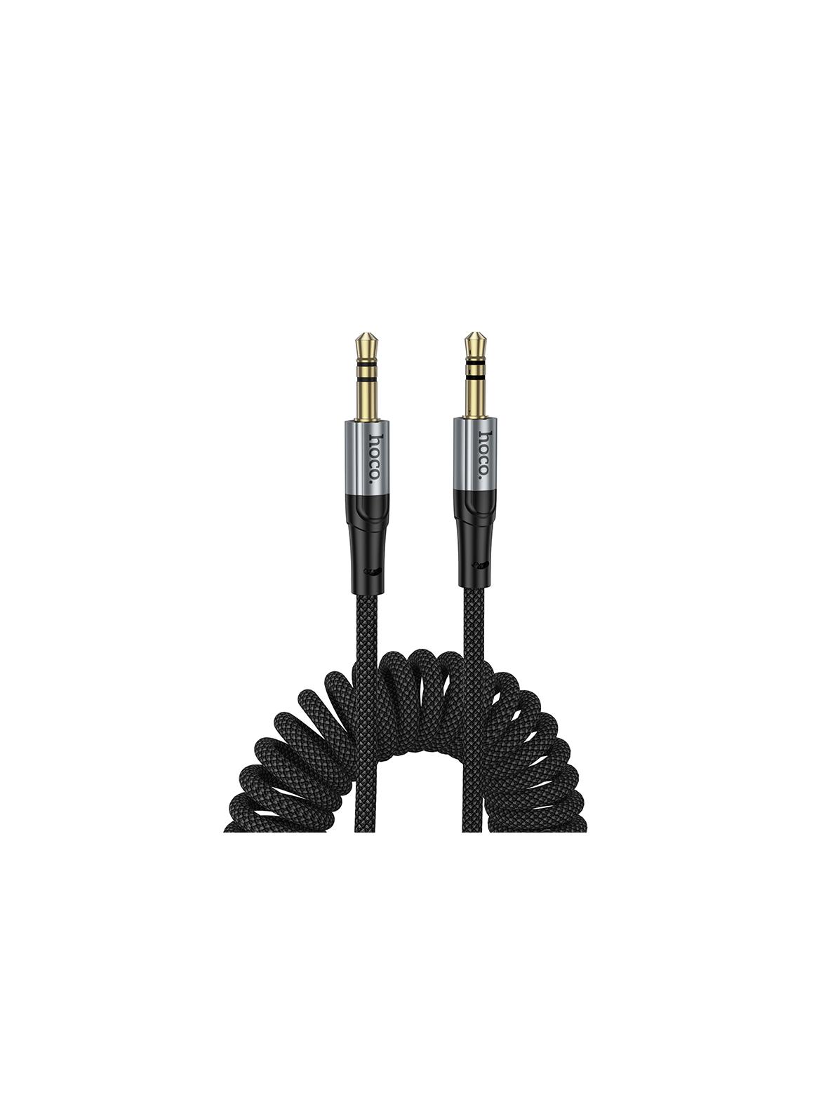 Kabel AUX Jack 3,5 mm do Jack 3,5 mm Hoco 1,5 m UPA33 czarny