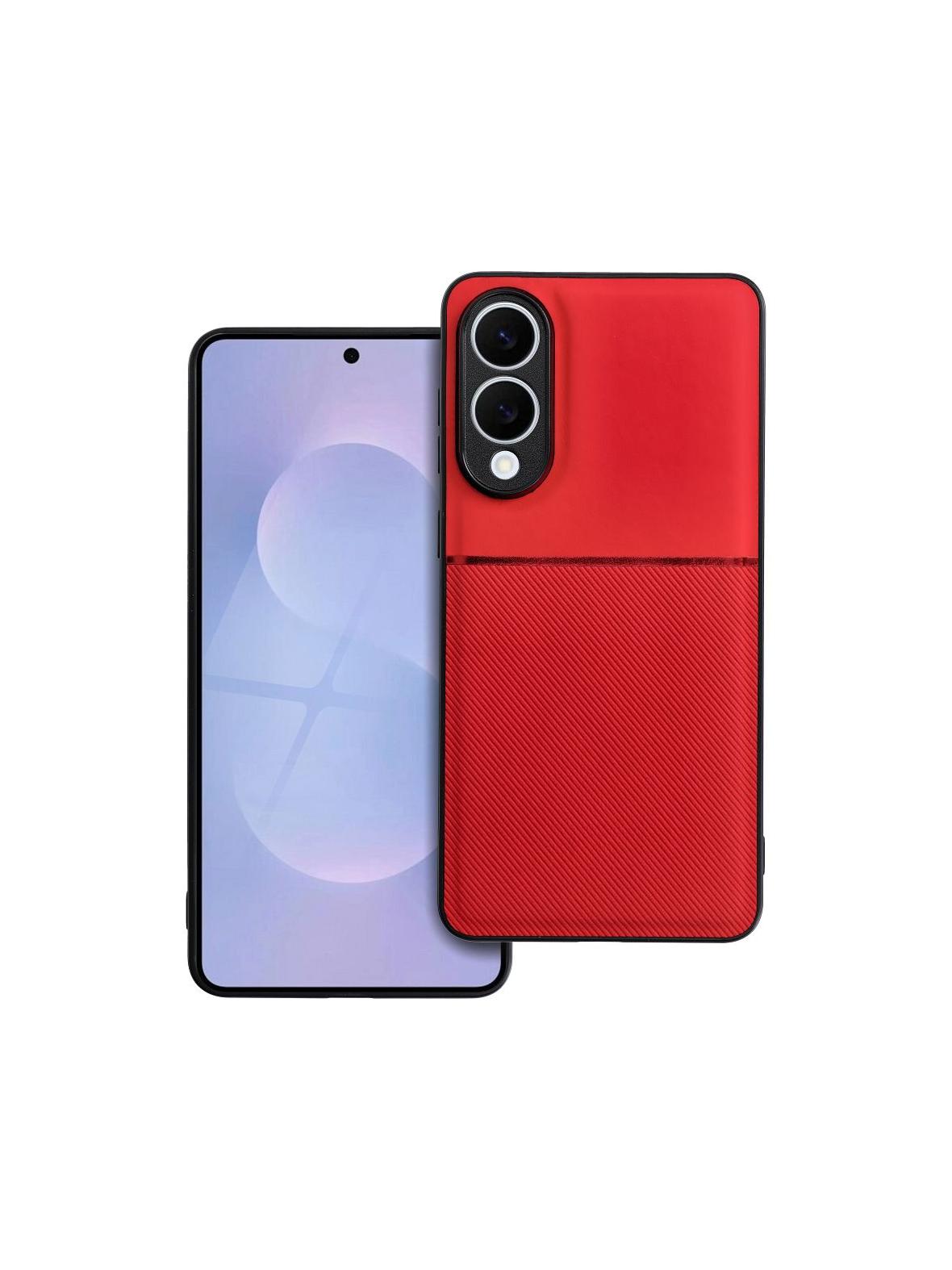 Futerał NOBLE do SAMSUNG S25 Edge czerwony