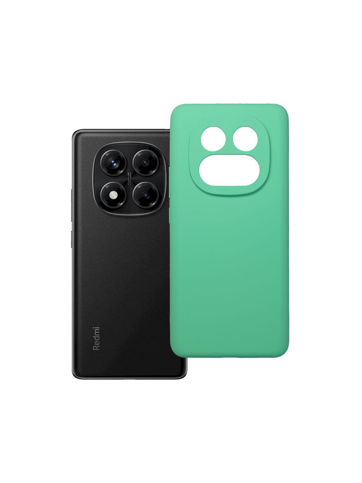 Futerał SILICONE 2mm do XIAOMI REDMI NOTE 14 Pro 4G miętowy