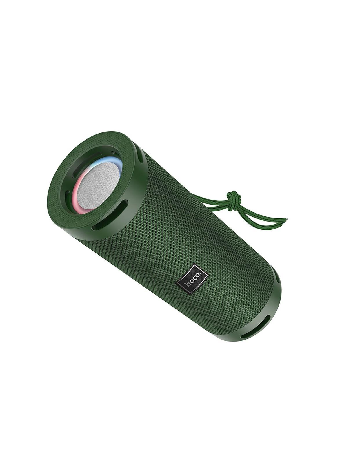 Głośnik bluetooth 2 x 5W 5h Hoco HC9 ciemny zielony