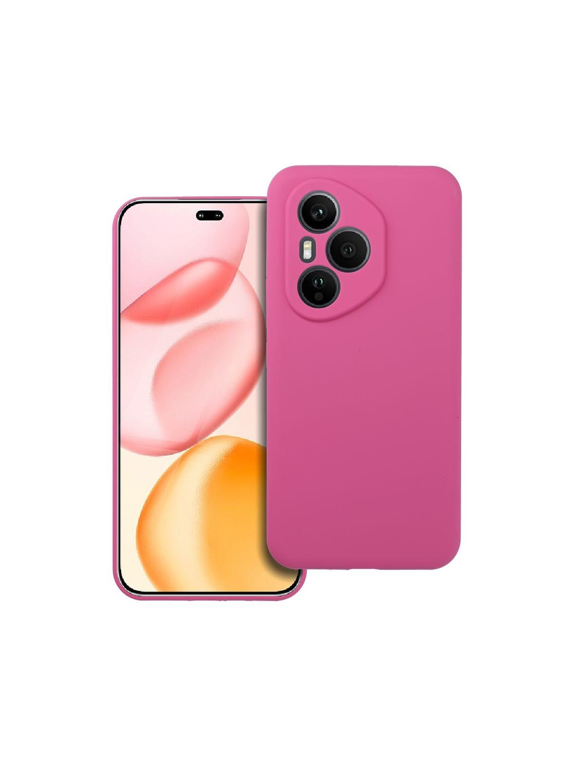 Futerał SILICONE 2mm do HONOR 400 Pro róż