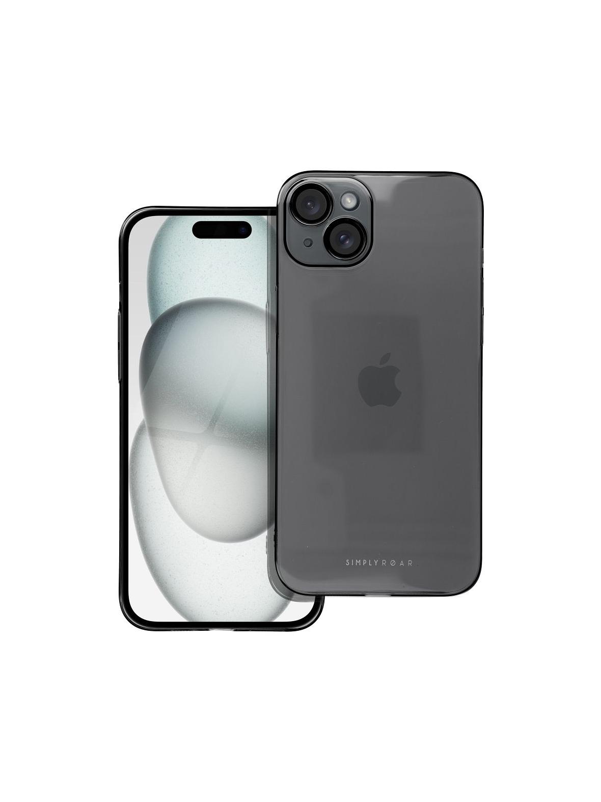 ROAR futerał PURE SIMPLE FIT do IPHONE 15 Plus Czarny