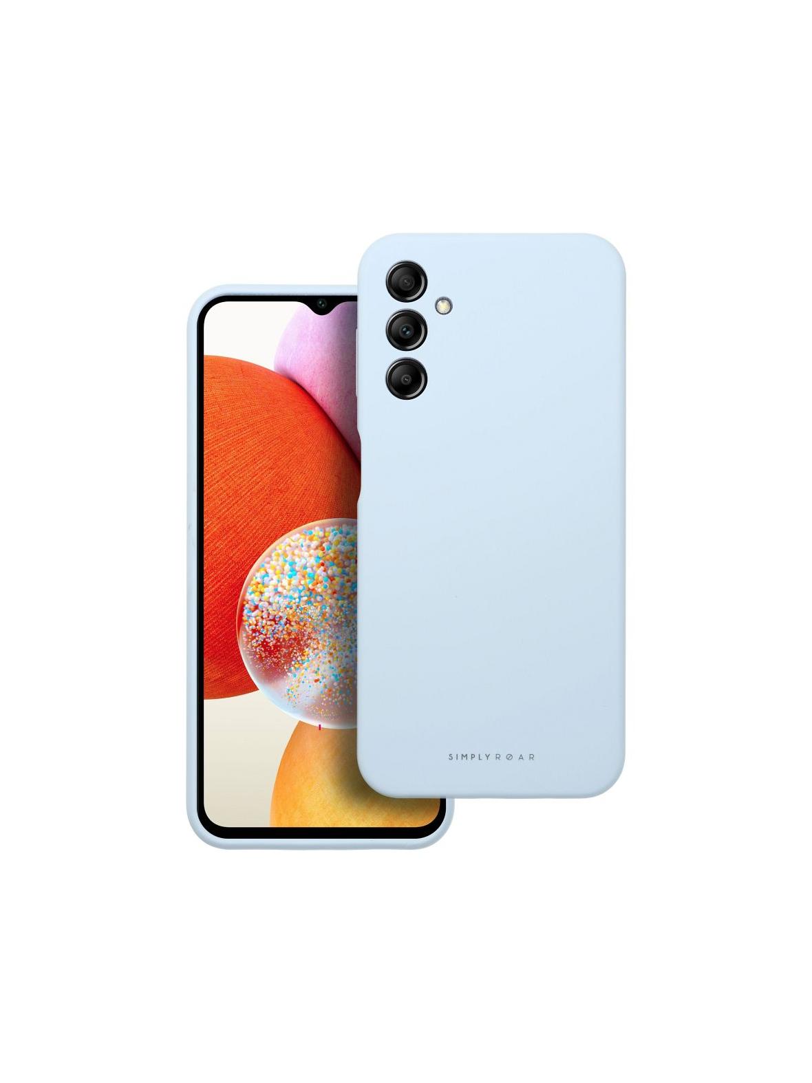 ROAR futerał CLOUD SKIN do SAMSUNG A14 4G / A14 5G Jasnoniebieski