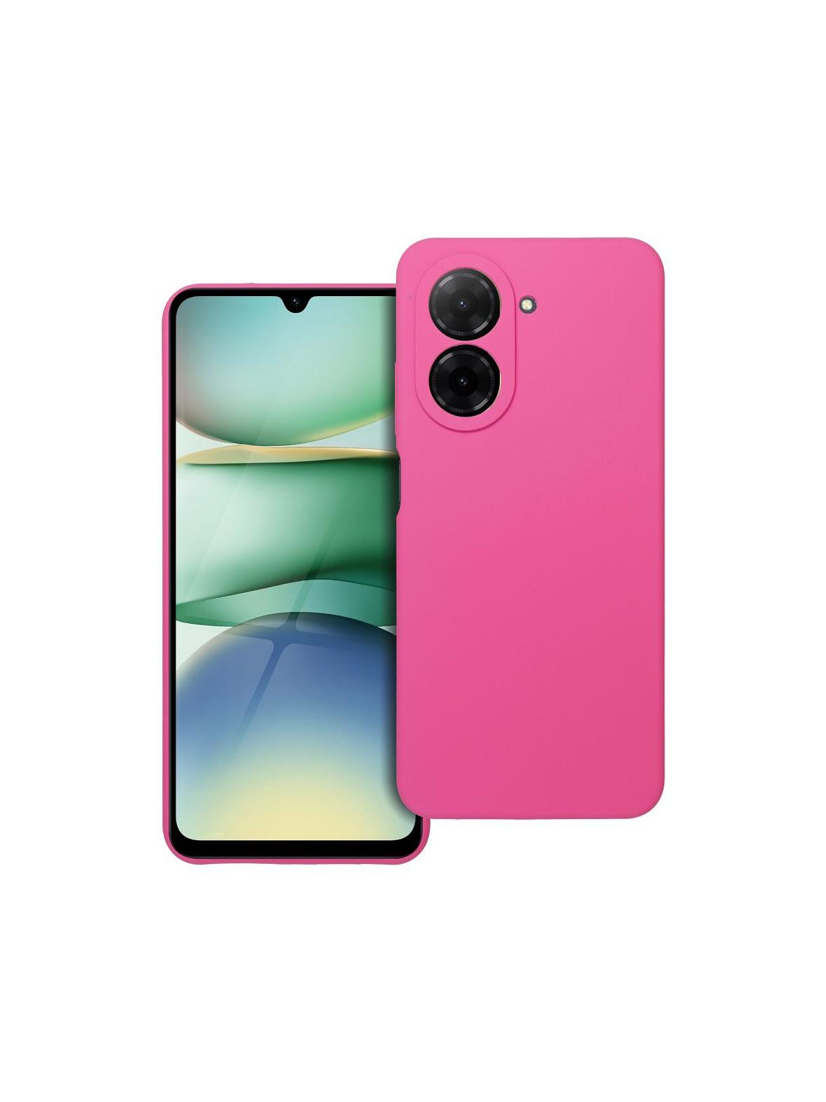 Futerał SILICONE 2mm do XIAOMI REDMI A5 ( 171,7 x 77,8 x 8,26 ) róż
