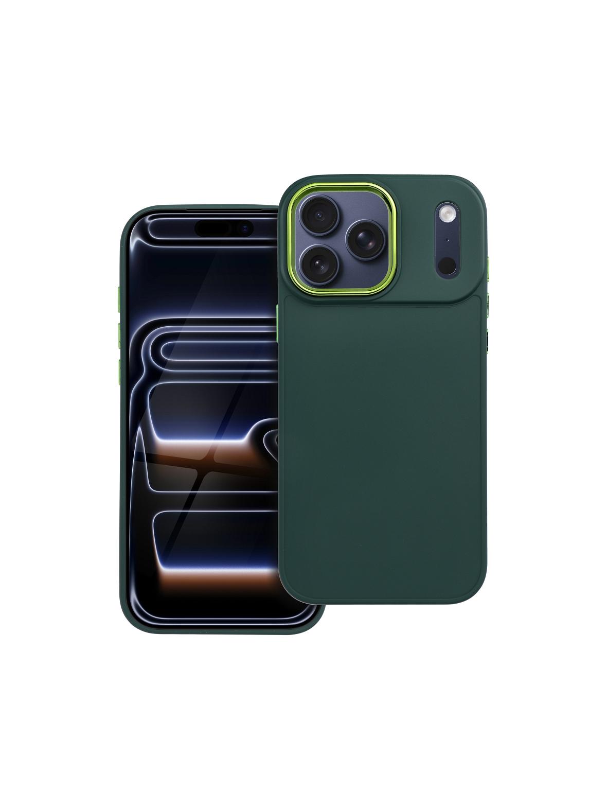 Futerał FRAME do IPHONE 17 Pro Max zielony