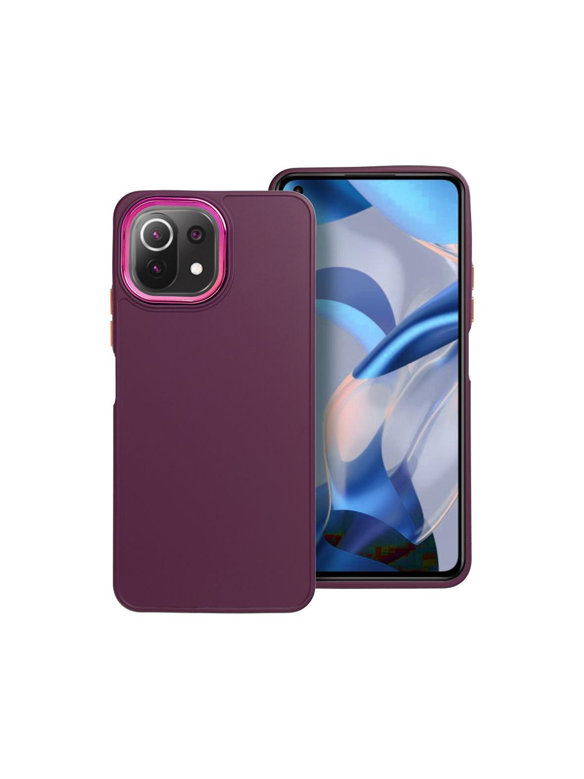 Futerał FRAME do XIAOMI Mi 11 Lite 5G / Mi 11 Lite LTE ( 4G ) / Mi 11 Lite NE
 fioletowy