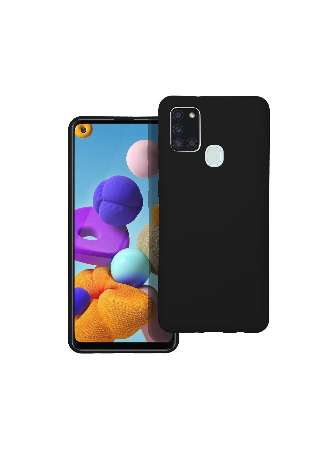 Futerał SILICONE do SAMSUNG A21S czarny