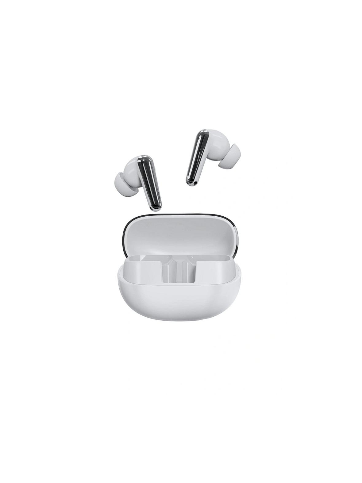WiWU - Słuchawki bezprzewodowe TWS Reno T19 z funkcją ENC i ANC - białe