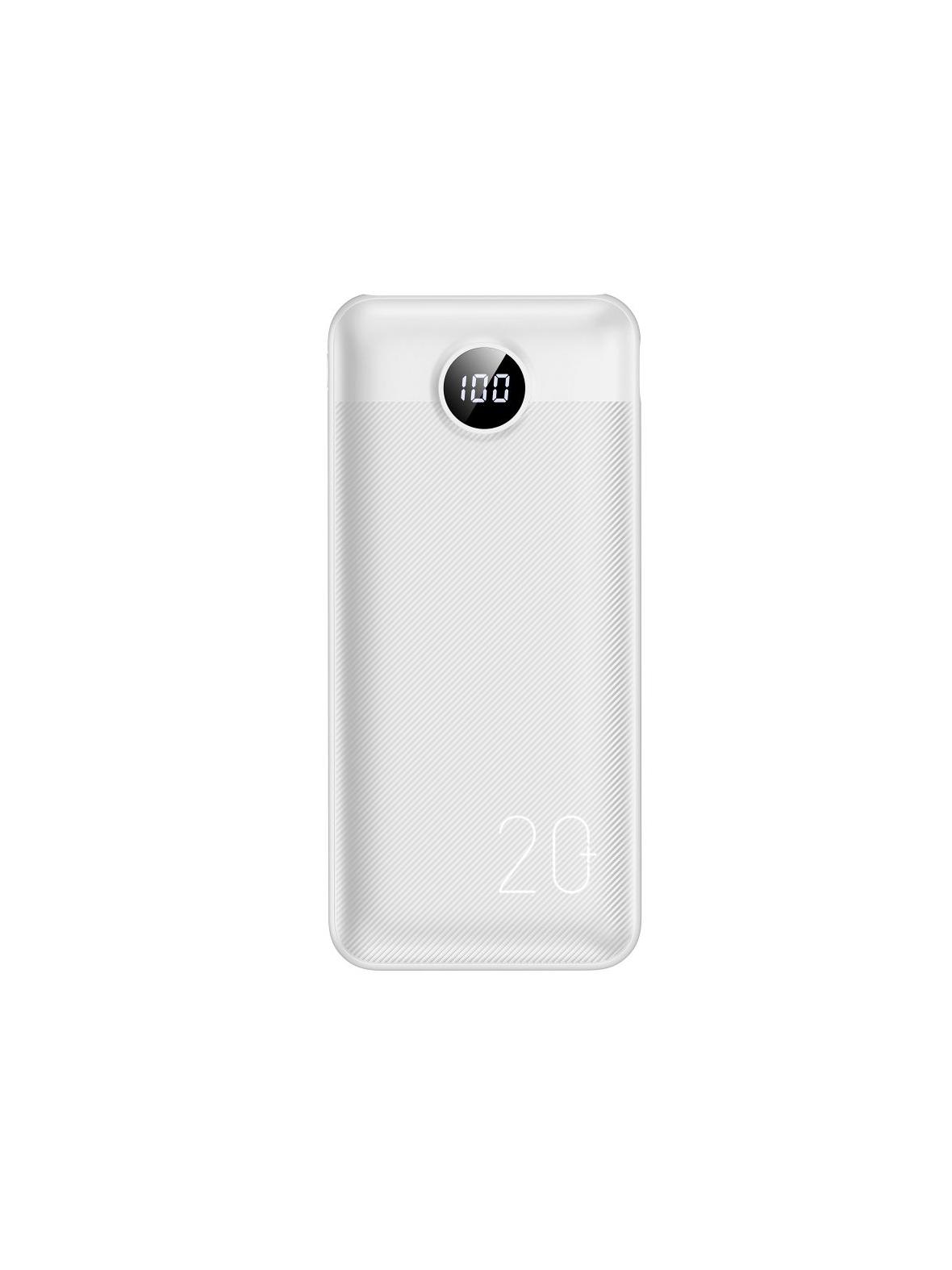 Powerbank Veger L20S (VP2039PD / W2039PD) PD QC3.0 2A 20W 20000 mAh biały