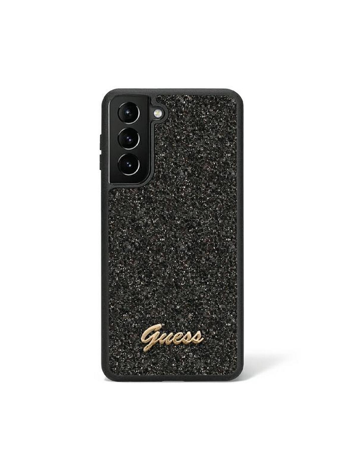 GUESS futerał do SAMSUNG S23 GUHCS23SHGGSHK (Fixed Glitter) czarny