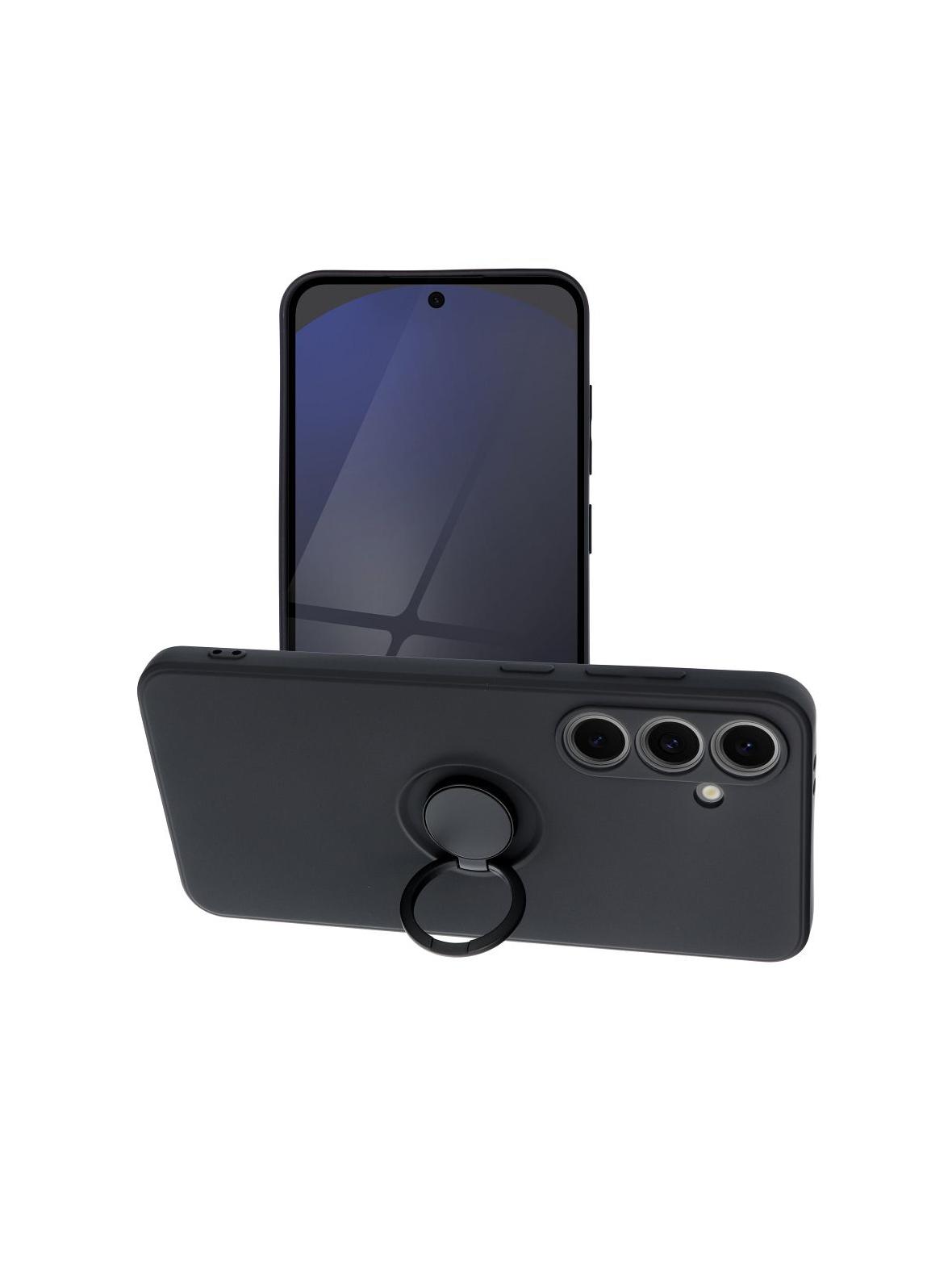 Futerał SILICONE RING do SAMSUNG S24 FE czarny